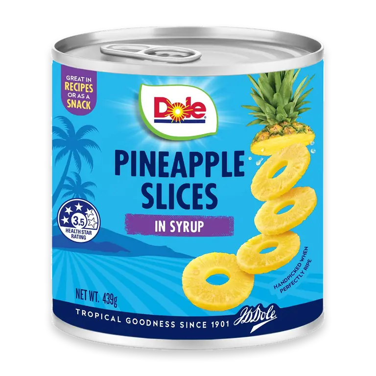Premium Pineapple Slices In Syrup