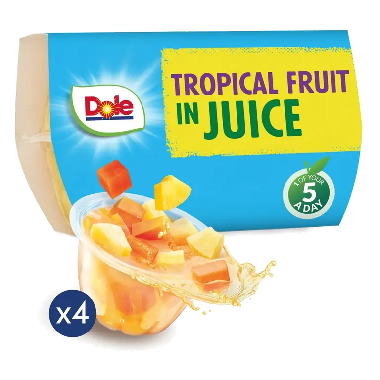 Tropical Fruit In Juice Fruits Snacks