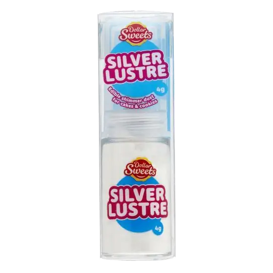 Edible Glitter Silver Spray