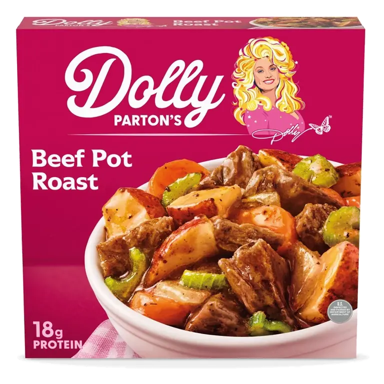 Dolly Parton's Frozen Beef Pot Roast Meal, 11oz