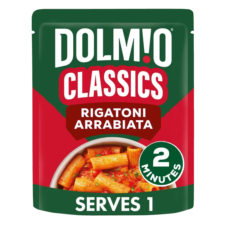250g Classics Rigatoni Arrabiata Pasta Ready Meal
