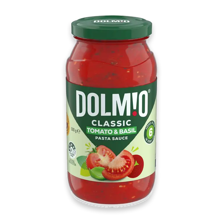 Classic Tomato With Basil Pasta Sauce