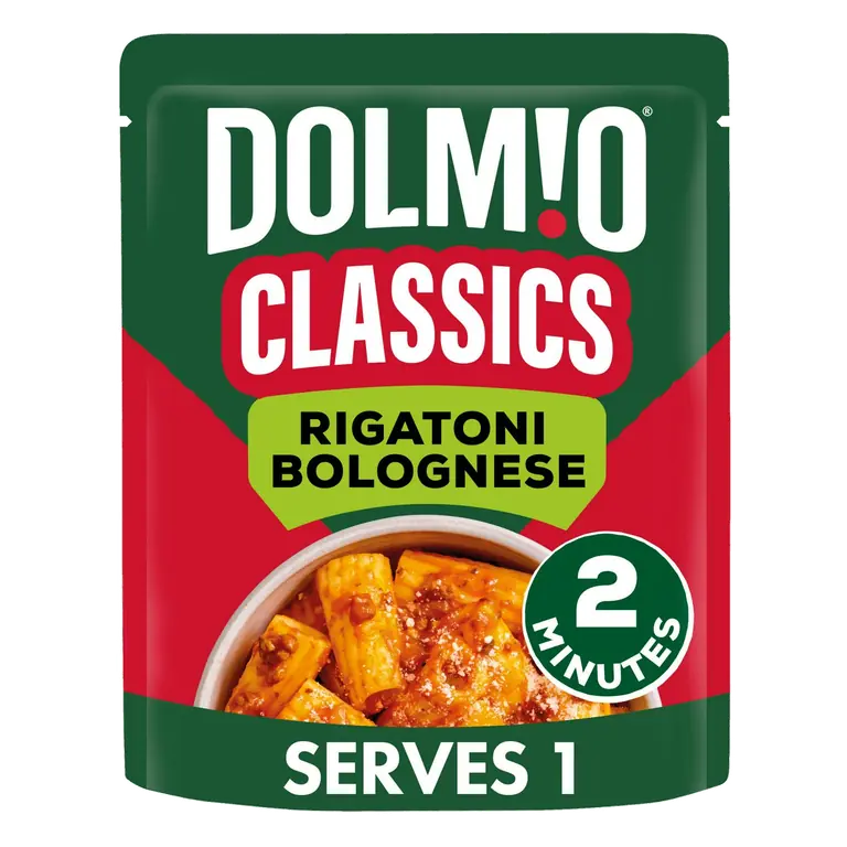 Classics Rigatoni Bolognese Pasta Ready Meal 250g