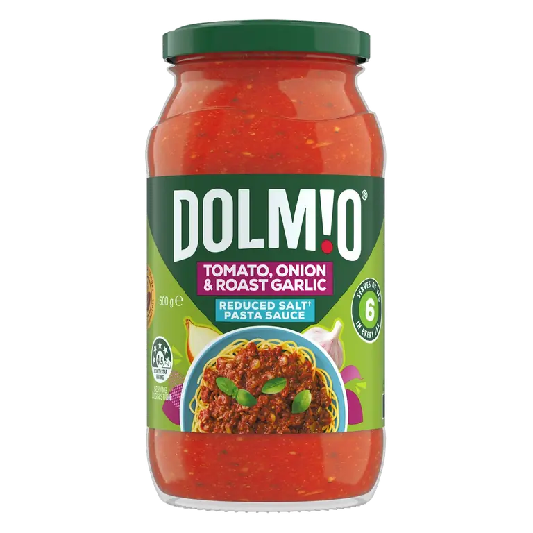 Extra Reduced Salt Tomato, Onion & Roasted Garlic
