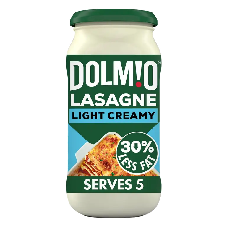 Lasagne Light Creamy White Pasta Sauce 30% Less Fat 440g