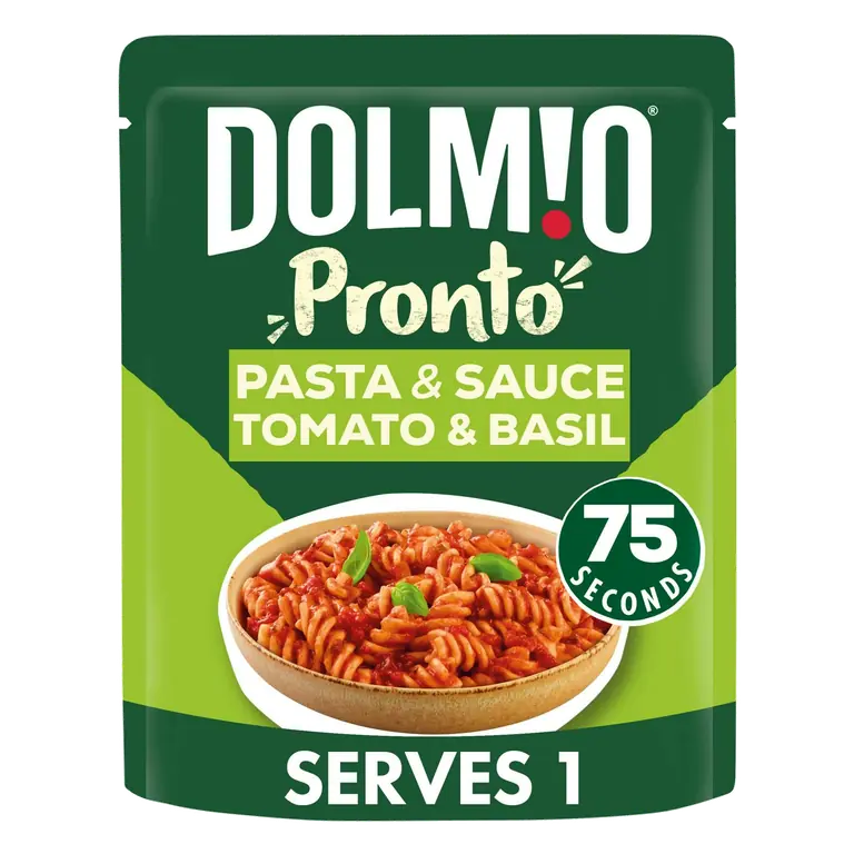 Pronto 200g Tomato & Basil Sauce Microwave Fusilli Pasta Ready Meal