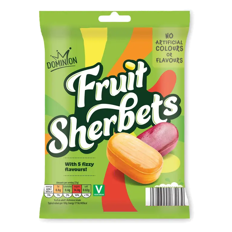 Fruit Sherbets Boiled Sweets