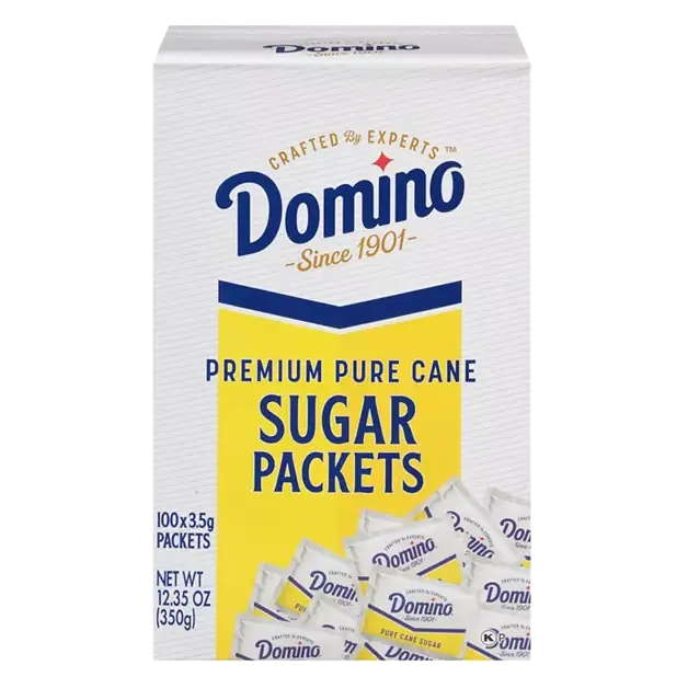 Premium Pure Cane Sugar Packets
