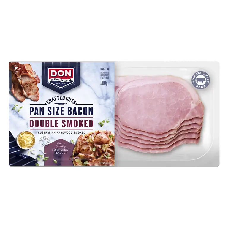 Bacon Double Smoked Pan Size