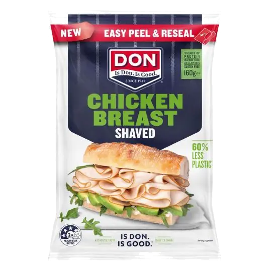 Chicken Breast Thinly Sliced
