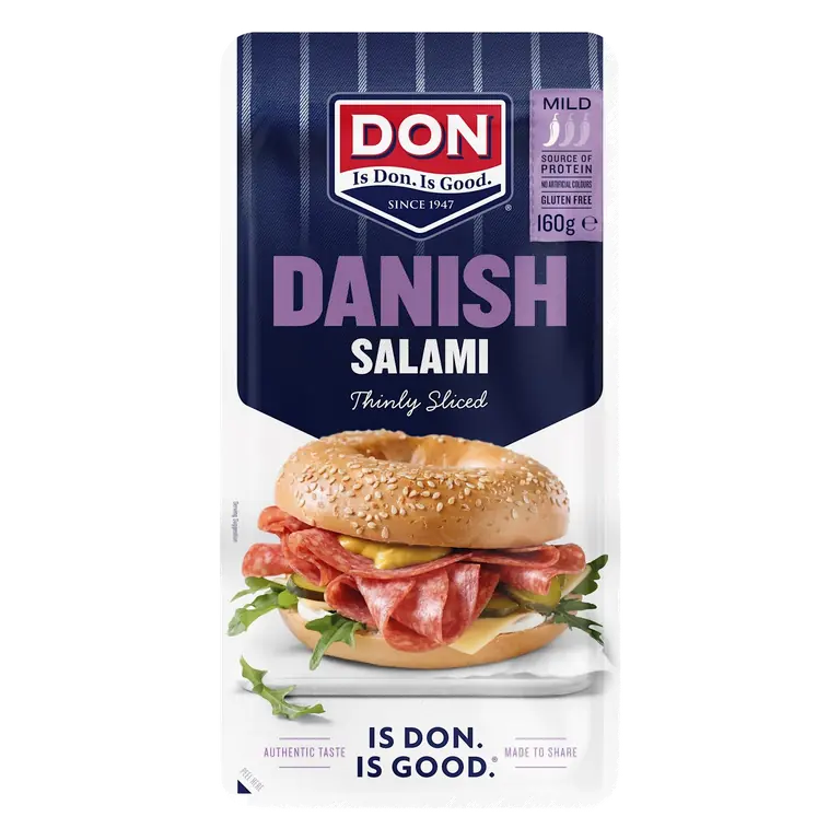 Danish Salami Thinly Sliced