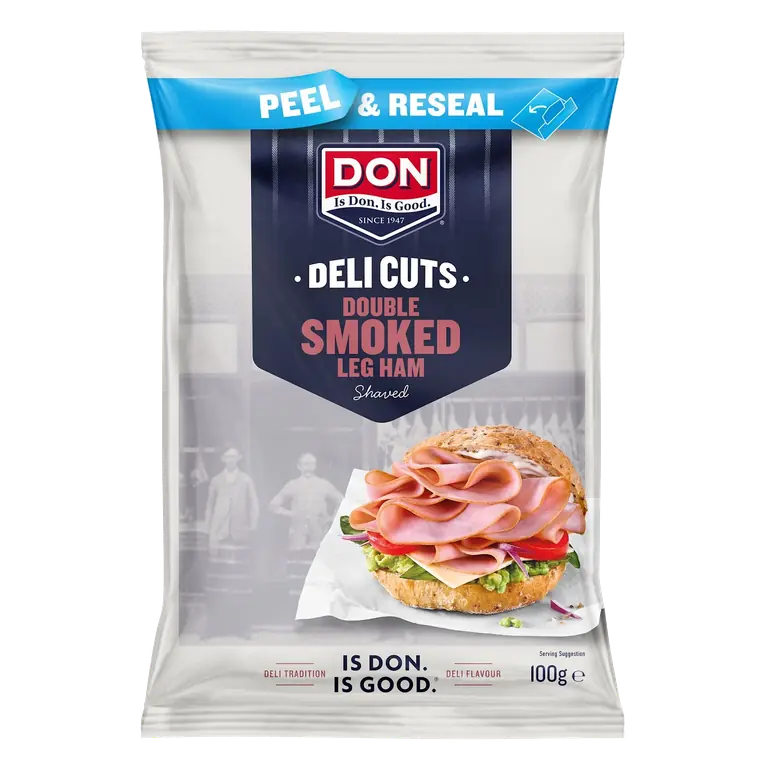Deli Cuts Double Smoked Leg Ham Shaved