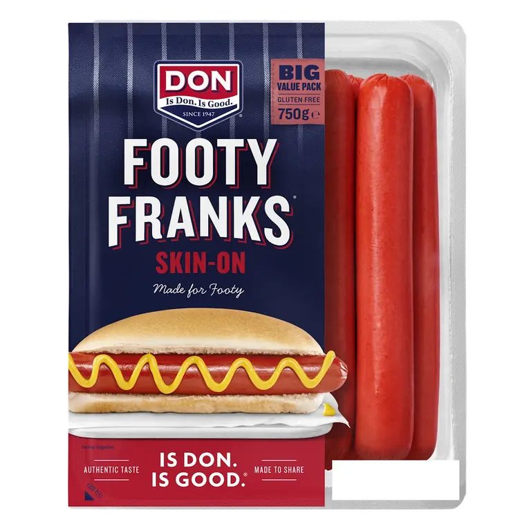 Footy Frankfurts Skin On