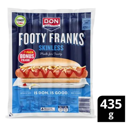 Footy Franks Skinless