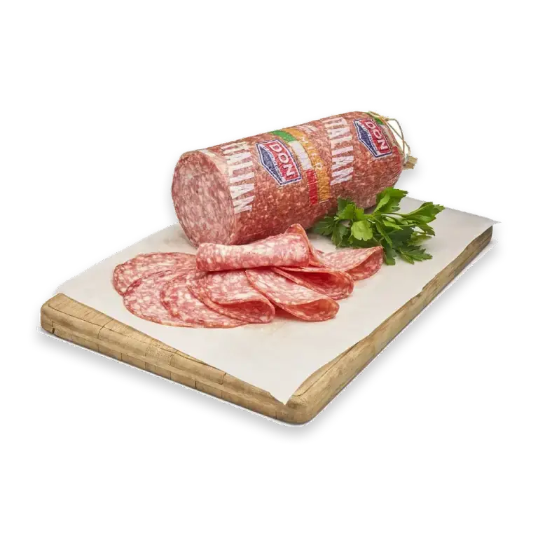 Italian Style Salami Shaved From The Deli
