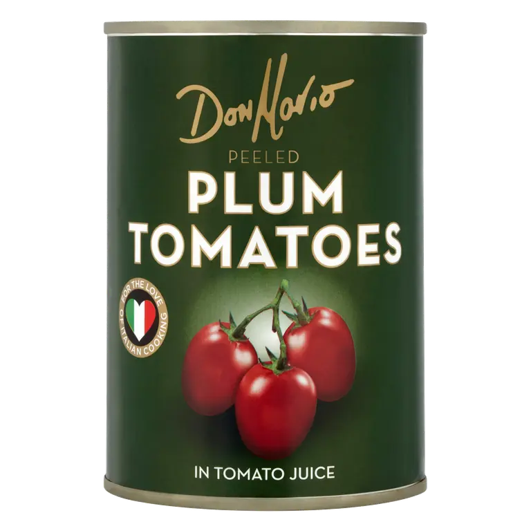 Don Mario Peeled Plum Tomatoes in Tomato Juice 400g