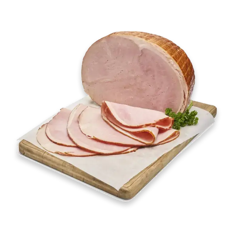 Leg Ham Shaved From The Deli