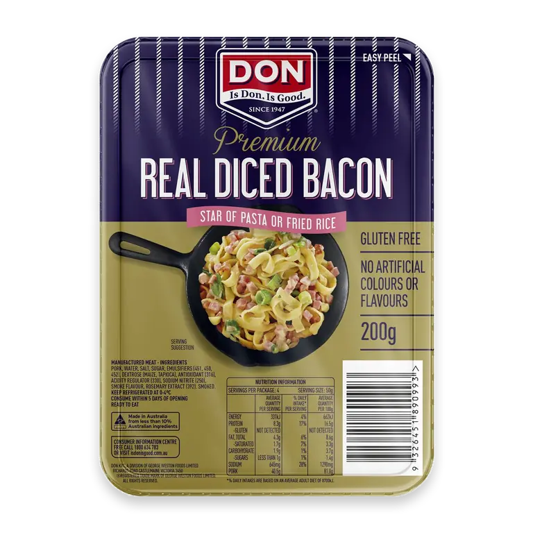 Premium Real Diced Bacon
