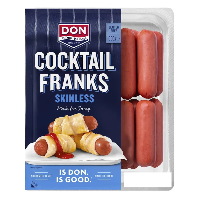 Skinless Cocktail Frankfurts