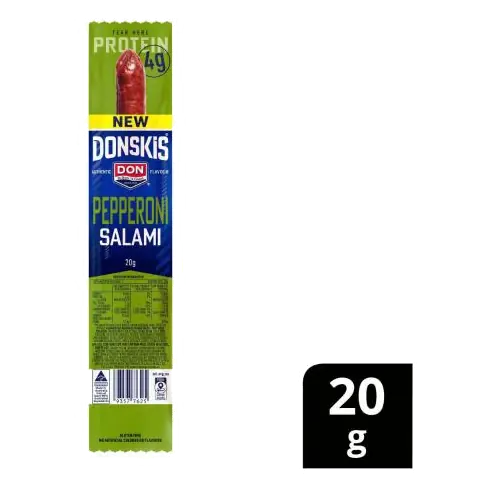 skis Salami Pepperoni