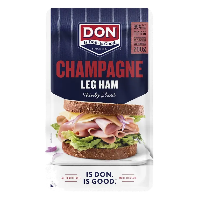 Thinly Sliced Champagne Ham