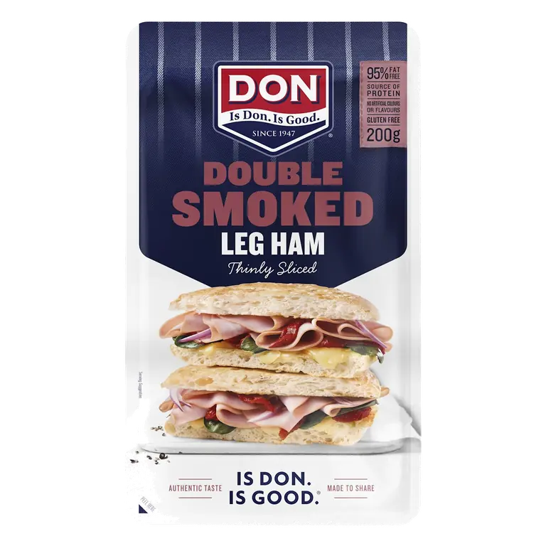 Thinly Sliced Double Smoked Leg Ham