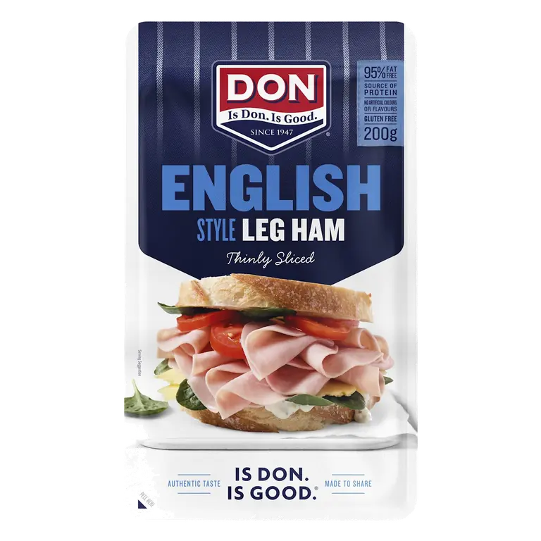 Thinly Sliced English Style Leg Ham