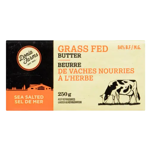 Grass Fed Butter Sea Salted 250 g