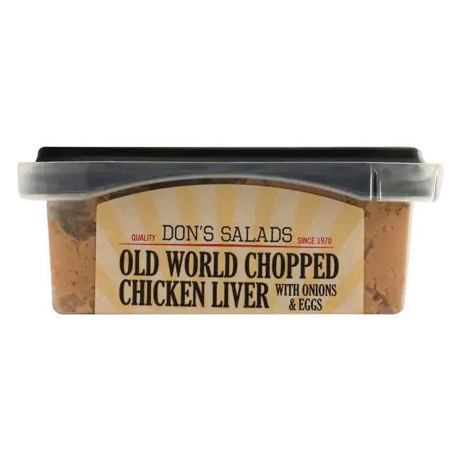Chicken Liver, Old World, with Onions & Eggs, Chopped