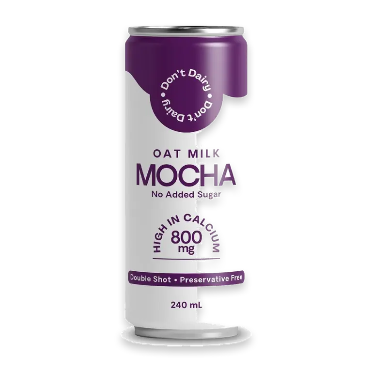 Oat Milk Mocha Double Shot No Added Sugar