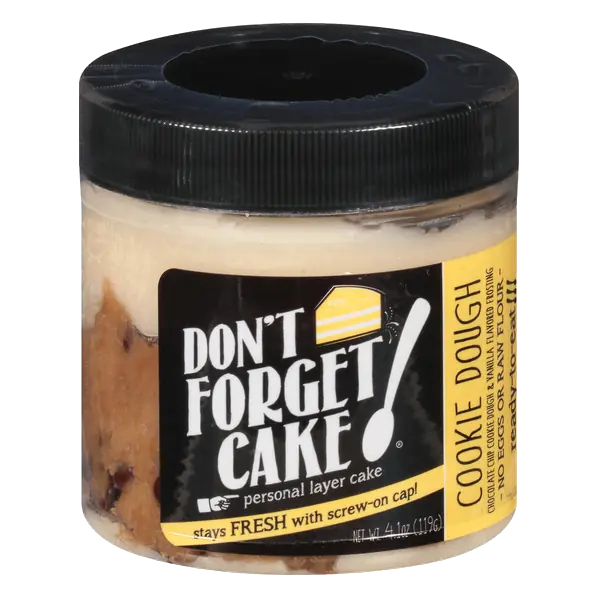 Cookie Dough Personal Layer Cake Refrigerated