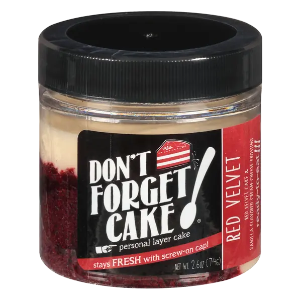 Red Velvet Personal Layer Cake Refrigerated