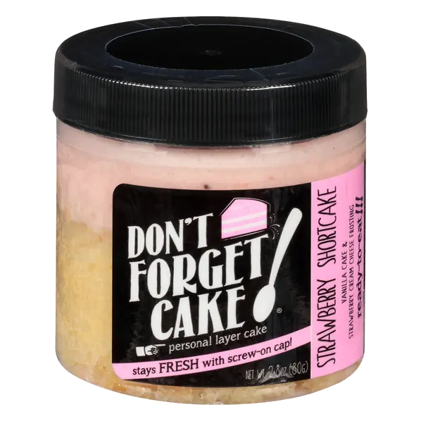 Strawberry Shortcake Personal Layer Cake Refrigerated