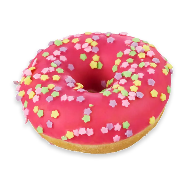 Munk mini pink & flower sprinkles