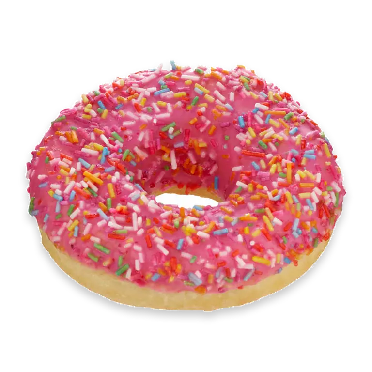 Munk Pink color sprinkles