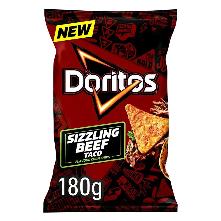 180g Mexican Beef Taco Tortilla Sharing Crisps