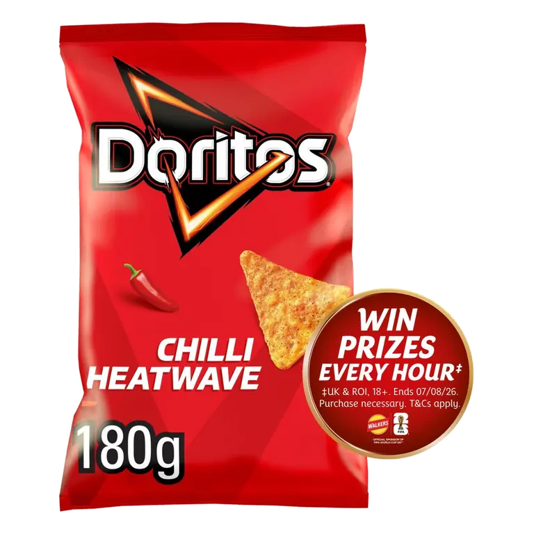 Chilli Heatwave Tortilla Chips Sharing Bag Crisps