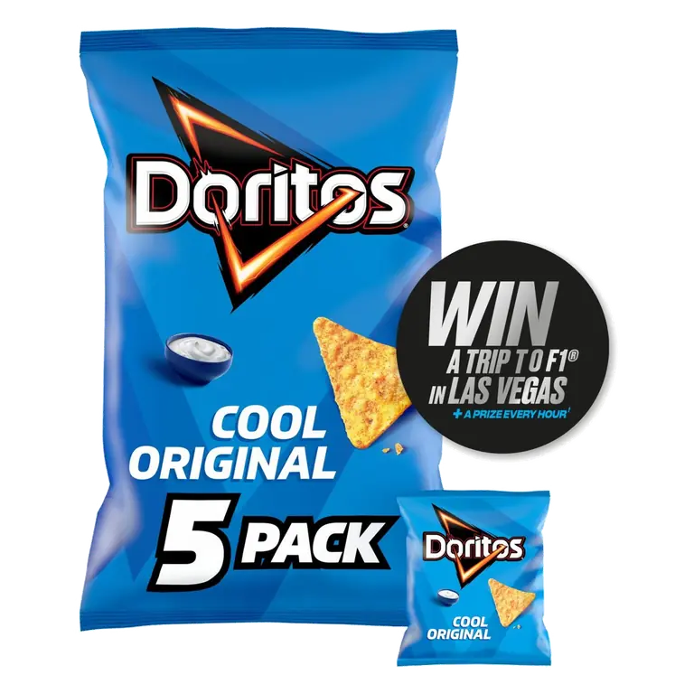 Cool Original Tortilla Chips Multipack Crisps 5x30g