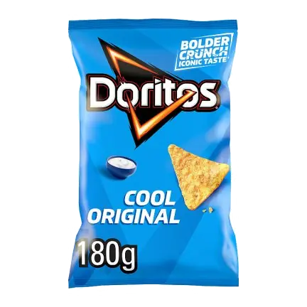 Cool Original Tortilla Chips Sharing Bag Crisps 180g