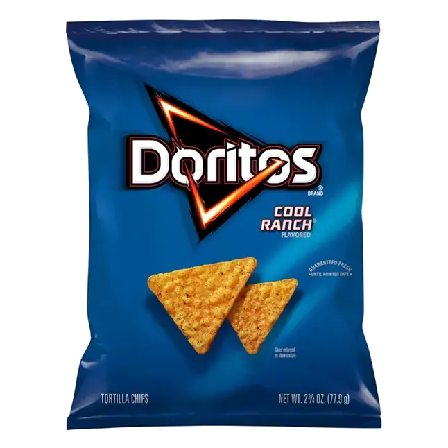 Cool Ranch Flavored Tortilla Chips