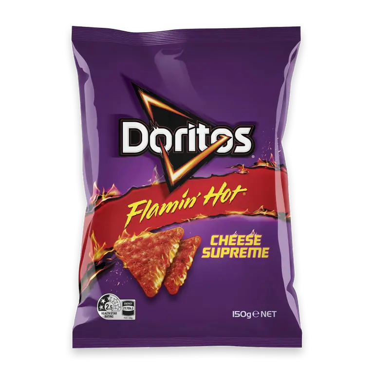 Corn Chips Share Pack Flaming Hot Cheese Supreme