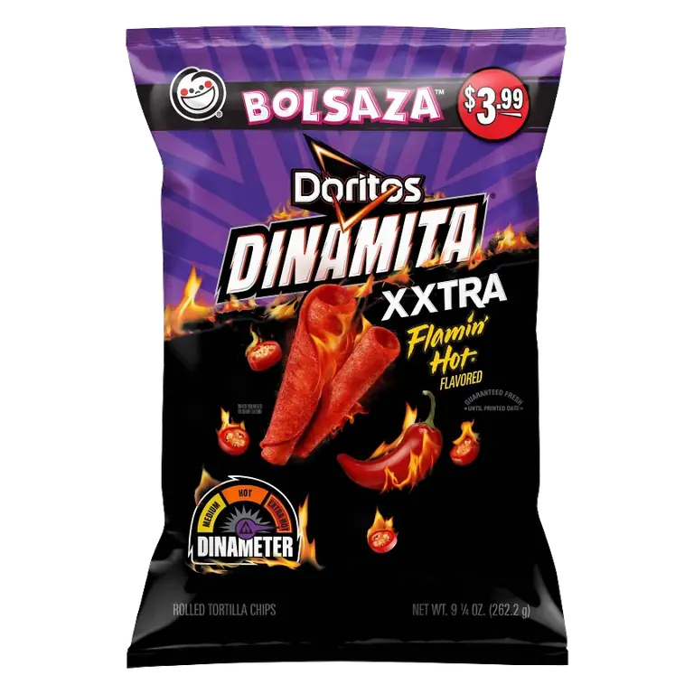 Doritos Dinamita Xtra Flamin' Hot Tortilla Chips, 9.25oz