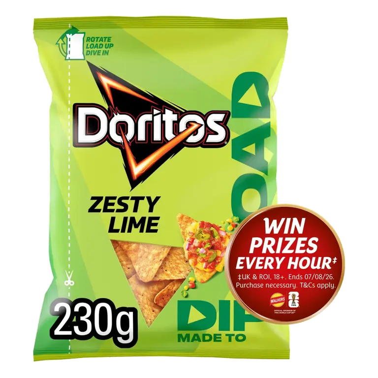 Dip Or Load Zesty Lime 230g