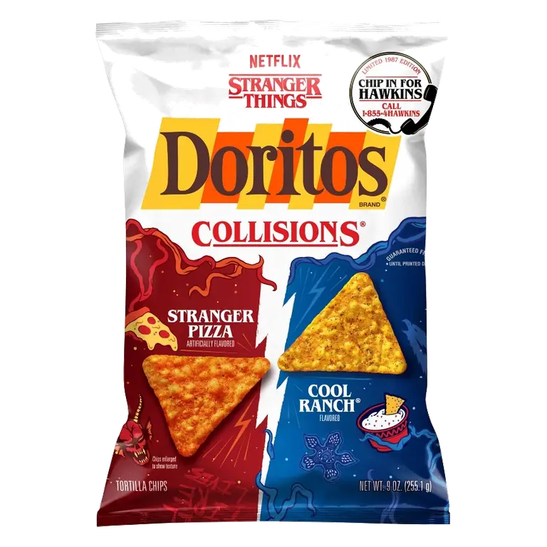 Doritos Collisions Stranger Pizza & Cool Ranch Chips, 9oz