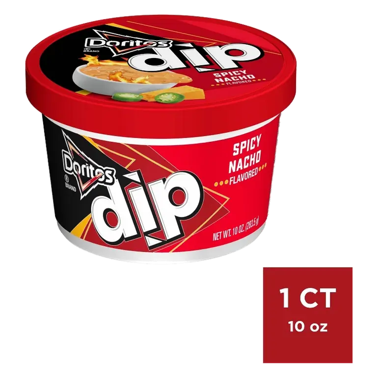 Doritos Spicy Nacho Dips, 10oz