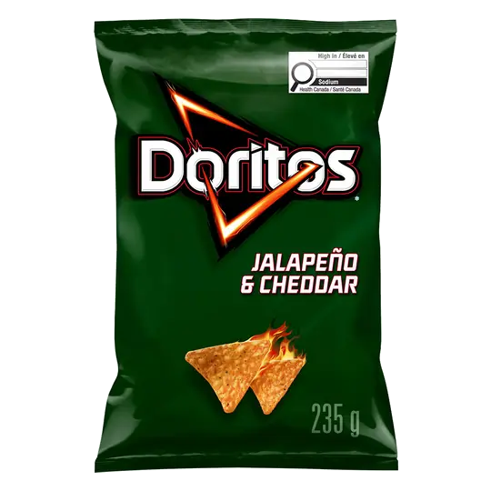 Tortilla Chips Jalapeño & Cheddar 235 g