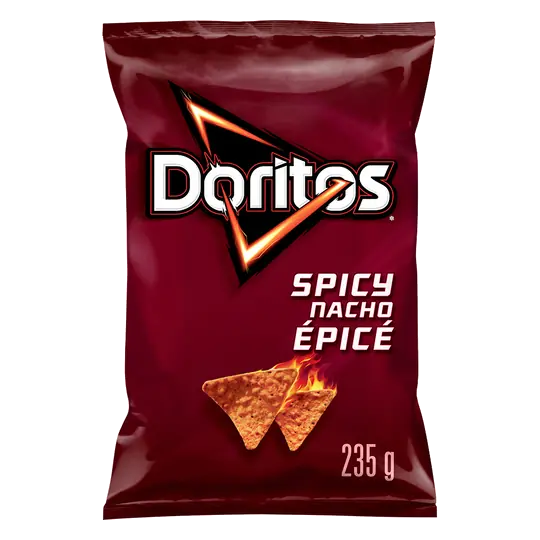 Tortilla Chips Spicy Nacho 235 g