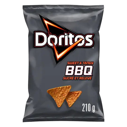 Tortilla Chips Sweet And Tangy BBQ 210 g