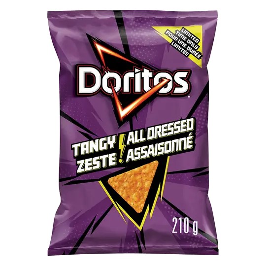 Tortilla Chips Tangy All Dressed 210 g