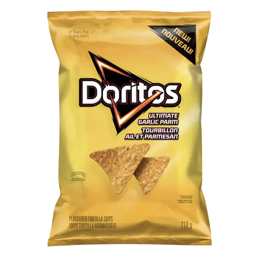 Tortilla Chips Ultimate Garlic Parmesan 210 g